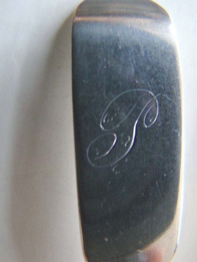 A set of 4 Antique Silver Teaspoons by Joseph Foster of Boston circa 1795 — image 2